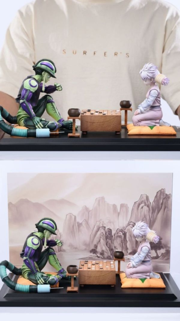 【預購】Black stone 蟻王下棋 蟻王vs小麥 軍儀 獵人 心蹤,shinzou,GK,雕像,公仔,玩具,模型,一番賞,GK模型,GK雕像