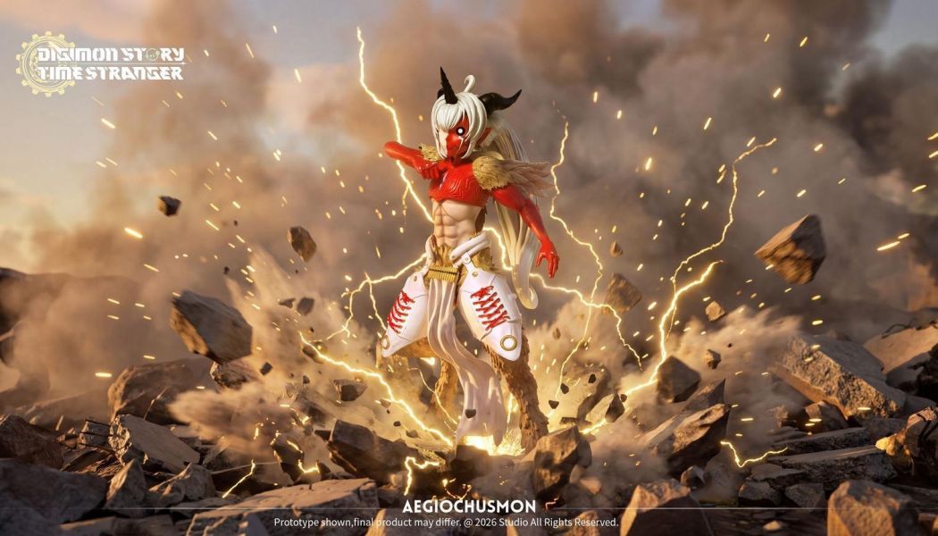 【預購】FC×Hudie 埃癸奧都斯獸 數碼寶貝 心蹤,shinzou,GK,雕像,公仔,玩具,模型,一番賞,GK模型,GK雕像