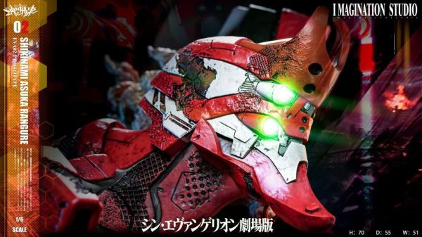 【預購】Imagination YY 週年聯合款 明日香 綾波零 EVA新世紀福音戰士 心蹤,shinzou,GK,雕像,公仔,玩具,模型,一番賞,GK模型,GK雕像