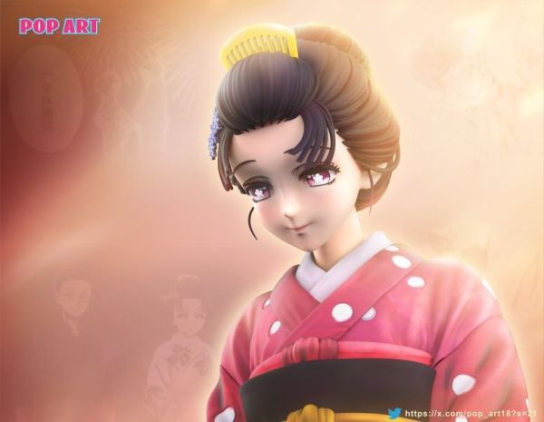 【預購】POP ART 猗窩座 戀雪 鬼滅之刃 心蹤,shinzou,GK,雕像,公仔,玩具,模型,一番賞,GK模型,GK雕像