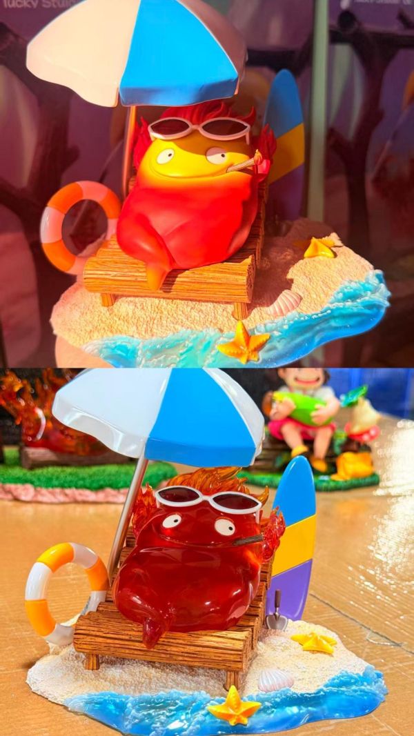 【預購】龍喵×lucky 沙灘卡西法 霍爾的移動城堡 宮崎駿 心蹤,shinzou,GK,雕像,公仔,玩具,模型,一番賞,GK模型,GK雕像