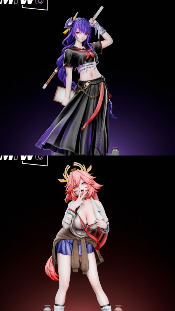 【預購】Miwu 影學姐 神子學姐 原神 心蹤,shinzou,GK,雕像,公仔,玩具,模型,一番賞,GK模型,GK雕像