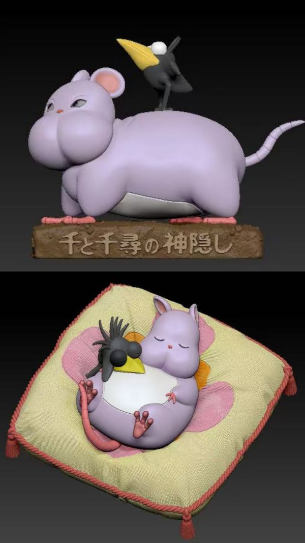 【預購】WAWA 坊寶寶 神隱少女 宮崎駿 心蹤,shinzou,GK,雕像,公仔,玩具,模型,一番賞,GK模型,GK雕像