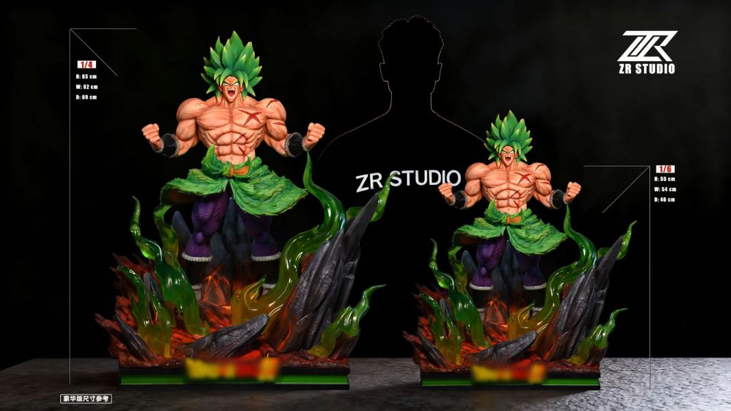 【預購】ZR 綠髮肌肉男 布羅利 七龍珠 心蹤,shinzou,GK,雕像,公仔,玩具,模型,一番賞,GK模型,GK雕像