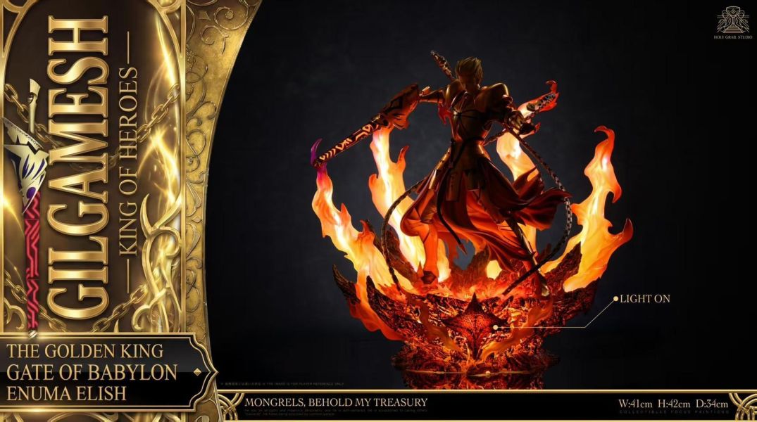 【預購】聖盃 HG 金閃閃 吉爾伽美什 Fate 心蹤,shinzou,GK,雕像,公仔,玩具,模型,一番賞,GK模型,GK雕像