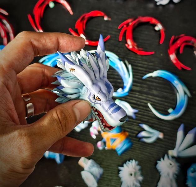 【預購】幻星 獸人加魯魯 數碼寶貝 心蹤,shinzou,GK,雕像,公仔,玩具,模型,一番賞,GK模型,GK雕像