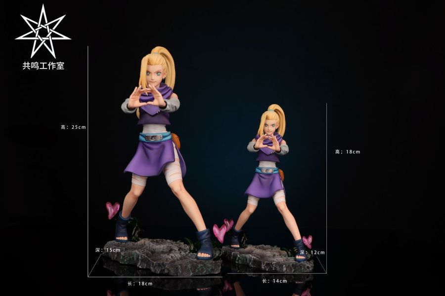 【預購】共鳴 山中井野 火影忍者 心蹤,shinzou,GK,雕像,公仔,玩具,模型,一番賞,GK模型,GK雕像