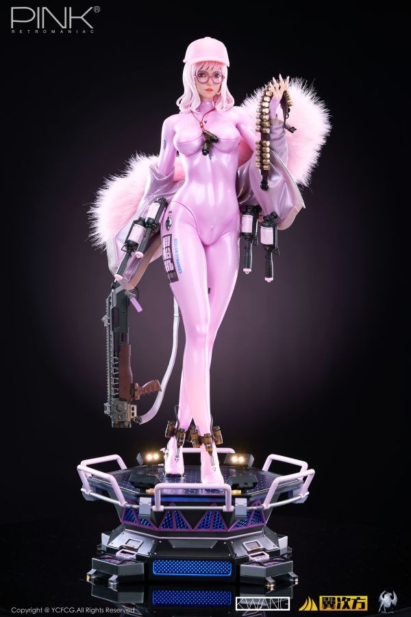 【預購】翼次方×北極星 PINK Jin kwang Park 心蹤,shinzou,GK,雕像,公仔,玩具,模型,一番賞,GK模型,GK雕像