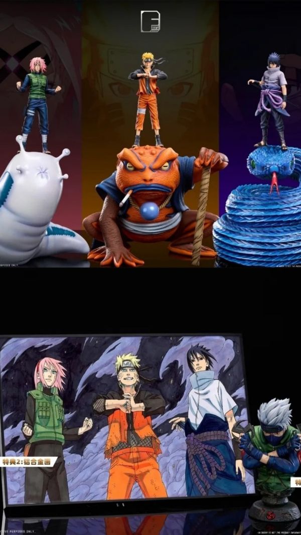 【預購】Dream Fly DF 忍界大戰 Team7 火影忍者 心蹤,shinzou,GK,雕像,公仔,玩具,模型,一番賞,GK模型,GK雕像