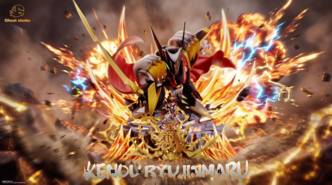 【預購】Ghost 幽靈 劍王龍神號 魔神英雄傳 心蹤,shinzou,GK,雕像,公仔,玩具,模型,一番賞,GK模型,GK雕像