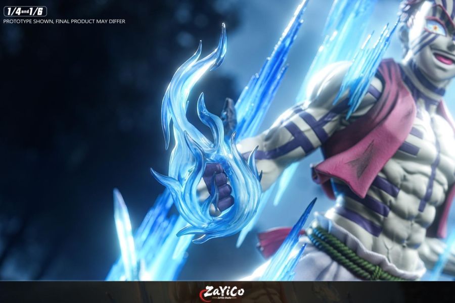 【預購】Zayico 上弦三 猗窩座 站立版 鬼滅之刃 心蹤,shinzou,GK,雕像,公仔,玩具,模型,一番賞,GK模型,GK雕像