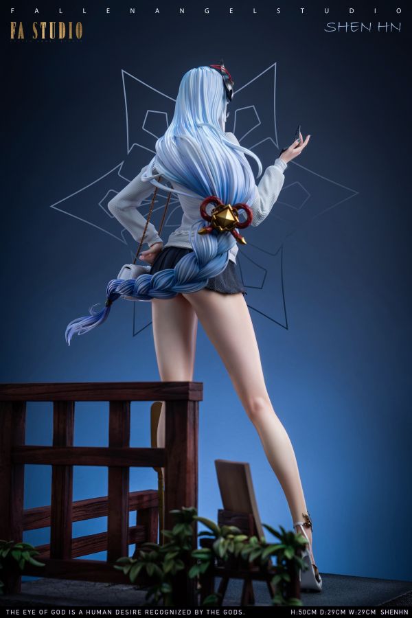 【預購】FallenAngel FA 申鶴 至尊版 原神 心蹤,shinzou,GK,雕像,公仔,玩具,模型,一番賞,GK模型,GK雕像