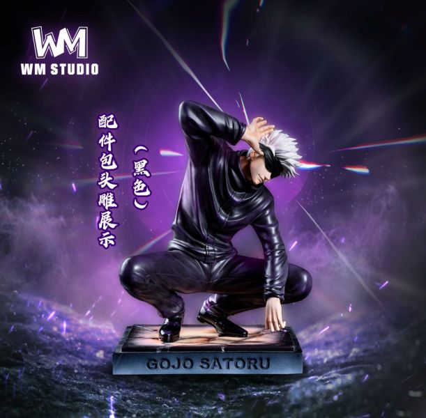 【預購】WM 蹲姿五條悟 咒術迴戰 心蹤,shinzou,GK,雕像,公仔,玩具,模型,一番賞,GK模型,GK雕像