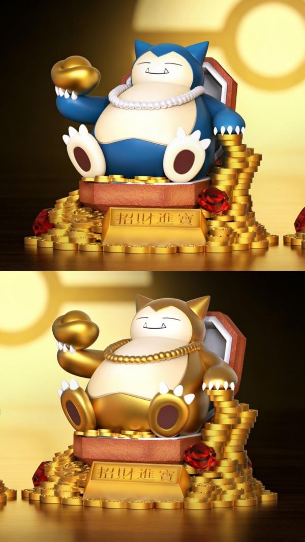 【預購】太陽模玩 富豪招財進寶卡比獸 寶可夢 心蹤,shinzou,GK,雕像,公仔,玩具,模型,一番賞,GK模型,GK雕像