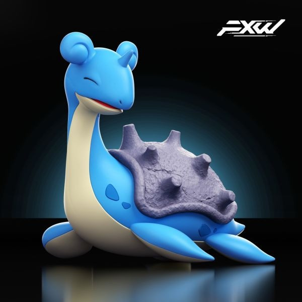 【台灣現貨】FXW 寵溺乘龍 潮玩系列第五彈 寶可夢 神奇寶貝 心蹤,shinzou,GK,雕像,公仔,玩具,模型,一番賞,GK模型,GK雕像