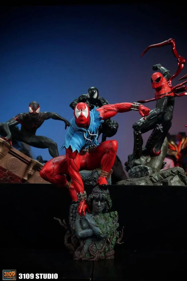 【預購】3109 猩紅蜘蛛人 Marvel漫威 心蹤,shinzou,GK,雕像,公仔,玩具,模型,一番賞,GK模型,GK雕像