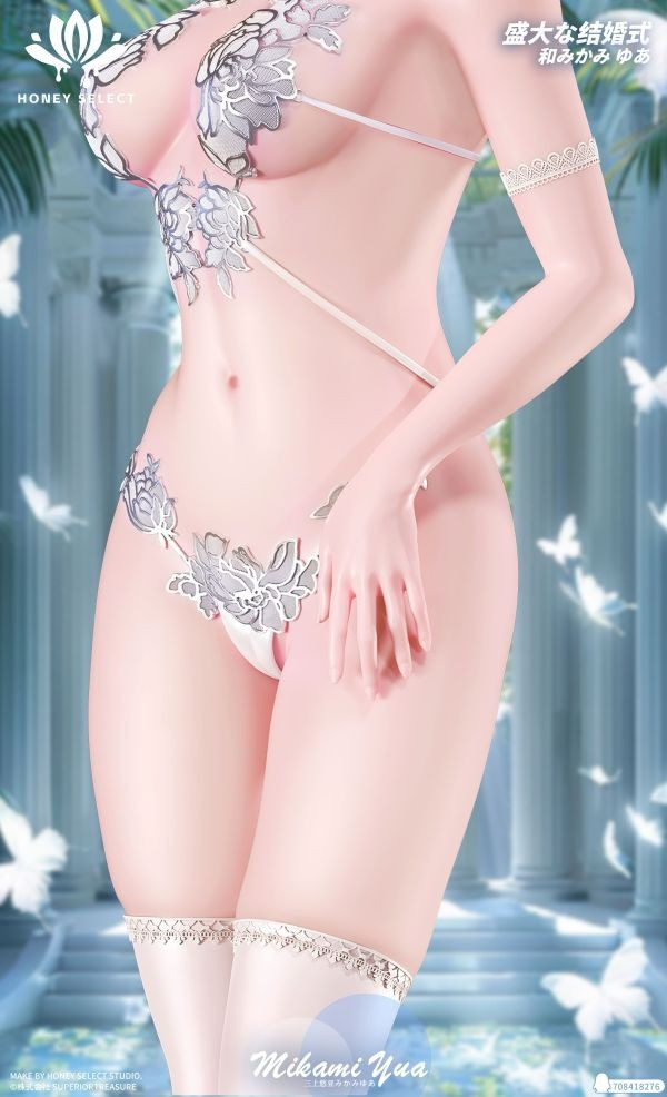 【預購】正版授權 Honey select 三上悠亞《純白謝禮》 心蹤,shinzou,GK,雕像,公仔,玩具,模型,一番賞,GK模型,GK雕像