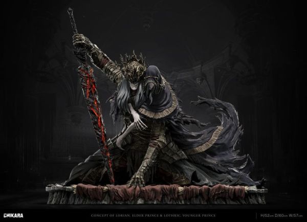 【預購】力量 CHIKARA 洛斯里克雙王子 黑暗靈魂3 心蹤,shinzou,GK,雕像,公仔,玩具,模型,一番賞,GK模型,GK雕像