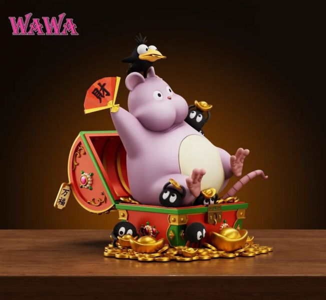 【預購】WAWA 招財坊寶寶 神隱少女 宮崎駿 心蹤,shinzou,GK,雕像,公仔,玩具,模型,一番賞,GK模型,GK雕像
