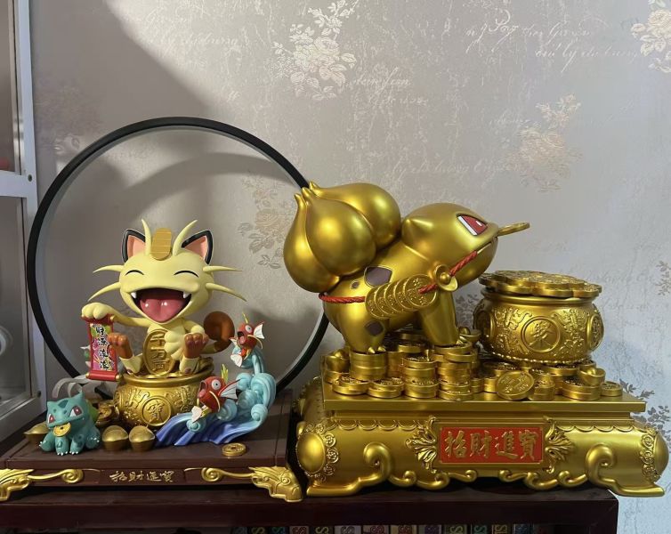 【預購】WAWA 招財金蟾妙蛙種子 寶可夢 心蹤,shinzou,GK,雕像,公仔,玩具,模型,一番賞,GK模型,GK雕像