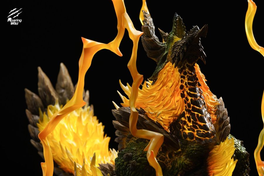 【預購】Roaring Wild 金雷公雷狼龍 魔物獵人 心蹤,shinzou,GK,雕像,公仔,玩具,模型,一番賞,GK模型,GK雕像