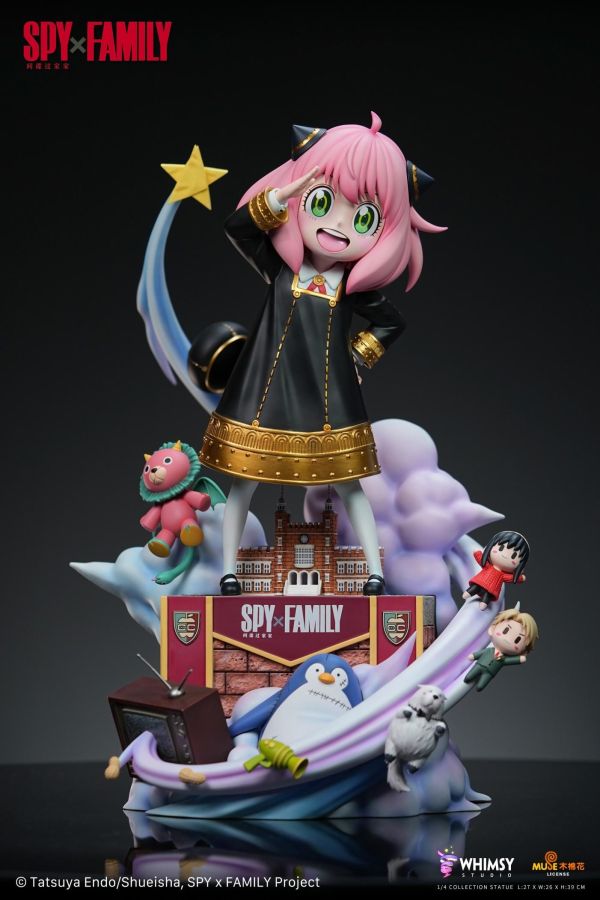 【預購】正版授權 WHIMSY 奇妙社 阿尼亞·福傑 安妮亞 間諜家家酒 心蹤,shinzou,GK,雕像,公仔,玩具,模型,一番賞,GK模型,GK雕像