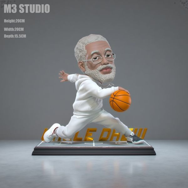 【預購】M3 Q版凱里·厄文 德魯大叔 NBA 心蹤,shinzou,GK,雕像,公仔,玩具,模型,一番賞,GK模型,GK雕像