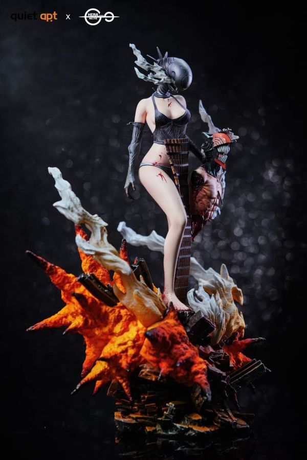 【預購】QuietArt×Hera 赫拉 炸彈惡魔 蕾塞 鏈鋸人 心蹤,shinzou,GK,雕像,公仔,玩具,模型,一番賞,GK模型,GK雕像