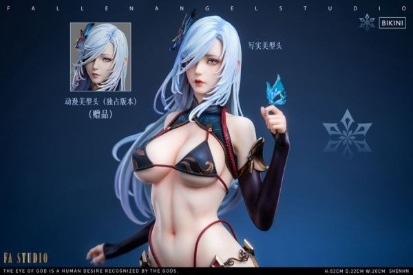 【預購】FallenAngel FA 申鶴 至尊版 原神 心蹤,shinzou,GK,雕像,公仔,玩具,模型,一番賞,GK模型,GK雕像
