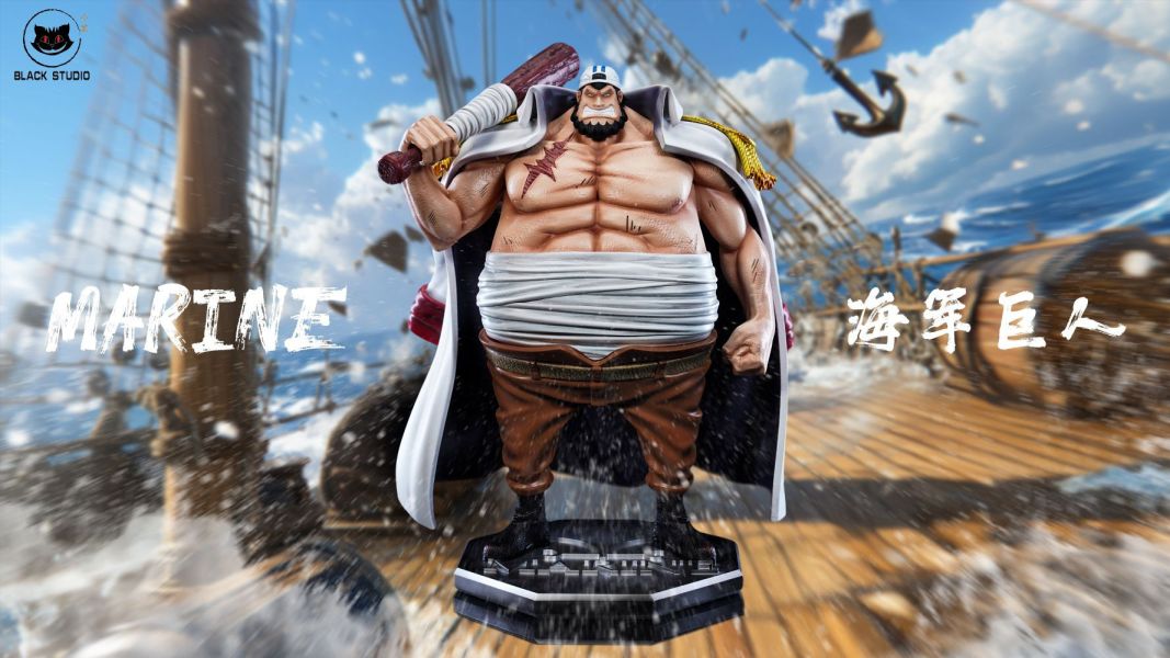 【預購】Black 小黑 木棒巨人中將 海賊王 心蹤,shinzou,GK,雕像,公仔,玩具,模型,一番賞,GK模型,GK雕像