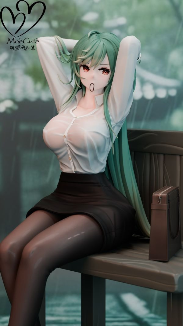 【預購】MoeCute 萌愛 利托里奧 濕身OL服 碧藍航線 心蹤,shinzou,GK,雕像,公仔,玩具,模型,一番賞,GK模型,GK雕像