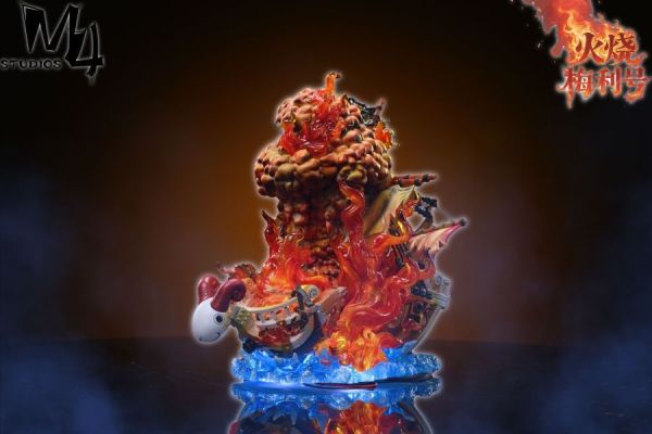 【預購】M4 火燒梅利號 海賊王 心蹤,shinzou,GK,雕像,公仔,玩具,模型,一番賞,GK模型,GK雕像