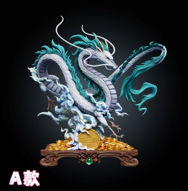 【預購】WAWA 招財千尋白龍 賑早見琥珀主 神隱少女 宮崎駿 心蹤,shinzou,GK,雕像,公仔,玩具,模型,一番賞,GK模型,GK雕像