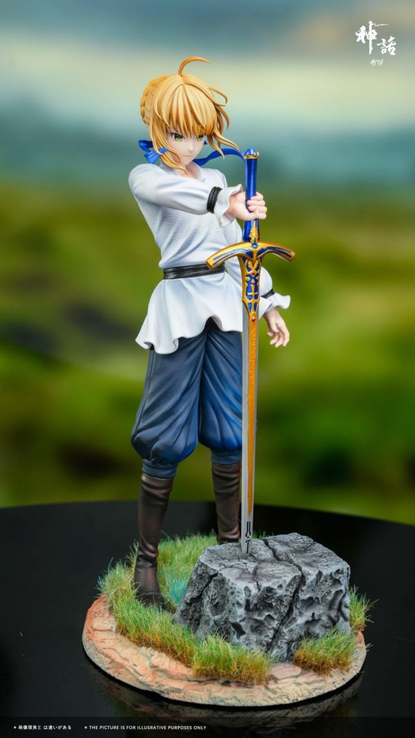 【預購】神話 Myth 石中劍saber Fate 心蹤,shinzou,GK,雕像,公仔,玩具,模型,一番賞,GK模型,GK雕像