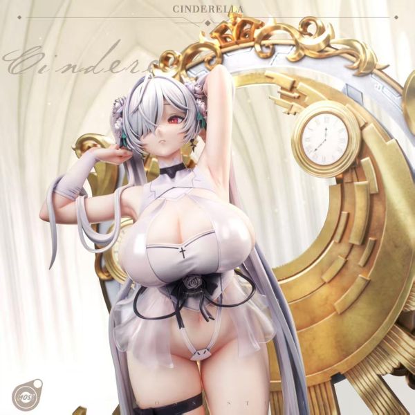 【預購】MOSS 水晶鞋女孩 灰姑娘 勝利女神:妮姬 心蹤,shinzou,GK,雕像,公仔,玩具,模型,一番賞,GK模型,GK雕像