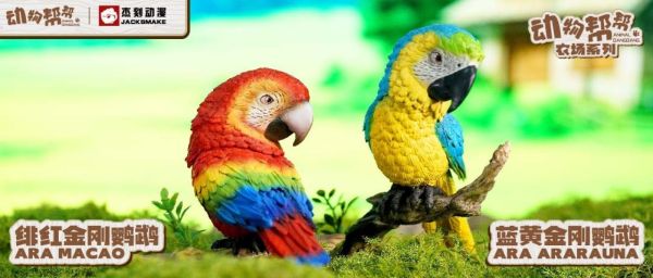 【預購】杰刻動漫x動物幫幫丨緋紅金剛鸚鵡&藍黃金剛鸚鵡 啥鳥系列第二彈 心蹤 𝑺𝒉𝒊𝒏𝒁𝒐𝒖,心蹤,ShinZou,心蹤GK,心粽GK,心綜GK,心縱GK,新宗GK,新縱GK,新粽GK,新蹤GK,火影忍者GK,海賊王GK,七龍珠GK,巨人GK,間諜家家酒GK,咒術迴戰GK,GK