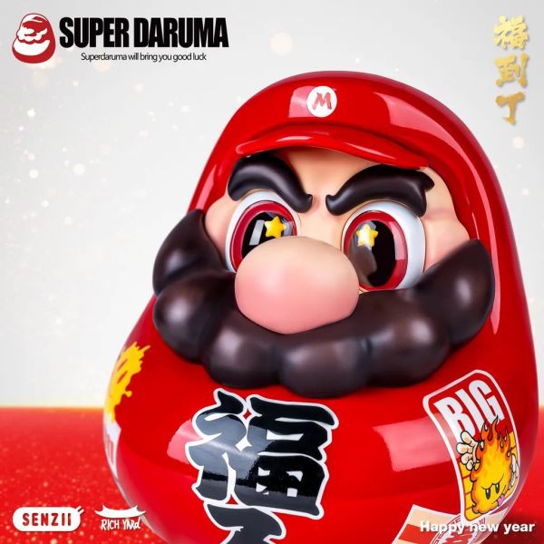 【預購】SENZII 千記商行 超級達摩SuperDaruma《福入》 心蹤,shinzou,GK,雕像,公仔,玩具,模型,一番賞,GK模型,GK雕像