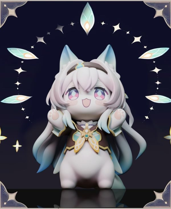 【預購】潮社 Q版流螢喵 崩壞:星穹鐵道 心蹤,shinzou,GK,雕像,公仔,玩具,模型,一番賞,GK模型,GK雕像