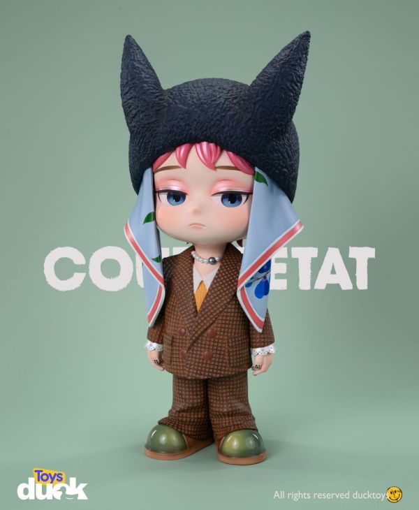 【預購】Ducktoys GD Black rabbit 權志龍 心蹤,shinzou,GK,雕像,公仔,玩具,模型,一番賞,GK模型,GK雕像