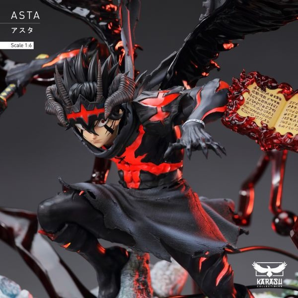 【預購】Karasu Collectibles 阿斯塔 黑色五葉草 心蹤,shinzou,GK,雕像,公仔,玩具,模型,一番賞,GK模型,GK雕像