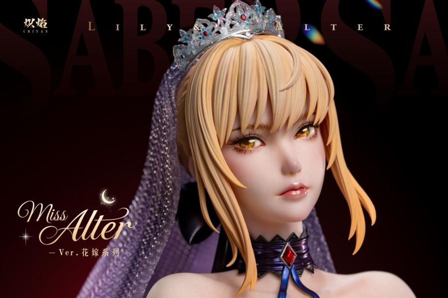 【預購】熾焰 花嫁 Lily Alter 吾王 Fate 心蹤,shinzou,GK,雕像,公仔,玩具,模型,一番賞,GK模型,GK雕像