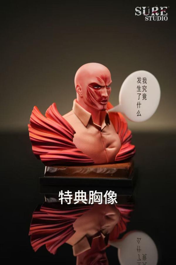 【預購】Sure 傘兵 萊納 進擊的巨人 心蹤,shinzou,GK,雕像,公仔,玩具,模型,一番賞,GK模型,GK雕像