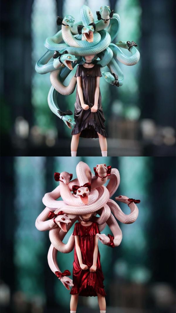 【預購】WeArtDoing 美杜莎少女 心蹤,shinzou,GK,雕像,公仔,玩具,模型,一番賞,GK模型,GK雕像
