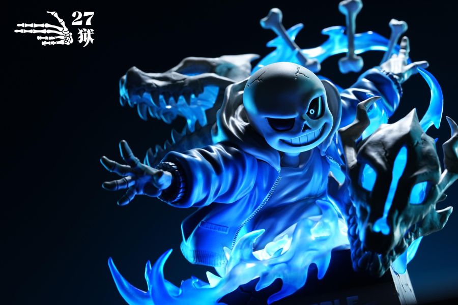 【預購】27獄 sans半身像 Undertale 傳說之下 心蹤,shinzou,GK,雕像,公仔,玩具,模型,一番賞,GK模型,GK雕像
