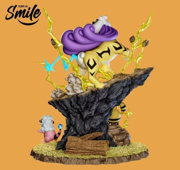 【預購】Smile 微笑 雷公生態 寶可夢 聖獸系列第二彈 心蹤,shinzou,GK,雕像,公仔,玩具,模型,一番賞,GK模型,GK雕像