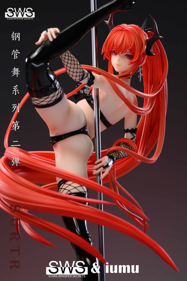 【預購】SWS×iumu 鋼管舞史爾特er 42 明日方舟 心蹤,shinzou,GK,雕像,公仔,玩具,模型,一番賞,GK模型,GK雕像