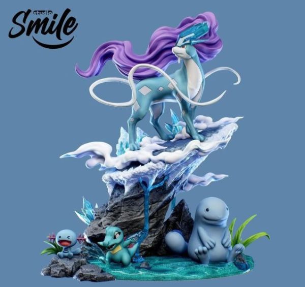 【預購】Smile 微笑 水君生態 寶可夢 聖獸系列第一彈 心蹤,shinzou,GK,雕像,公仔,玩具,模型,一番賞,GK模型,GK雕像