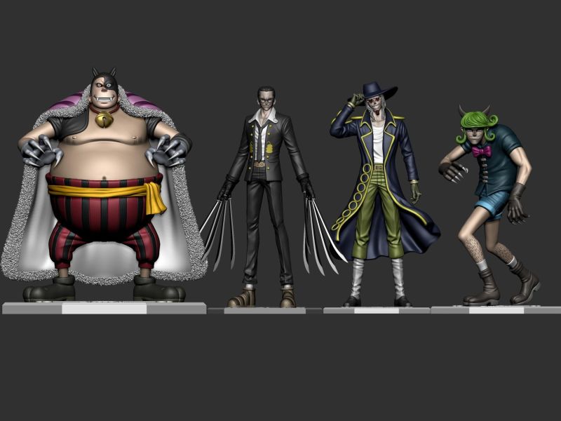【預購】天蠍社×聖 黑貓海賊團 海賊王 心蹤,shinzou,GK,雕像,公仔,玩具,模型,一番賞,GK模型,GK雕像
