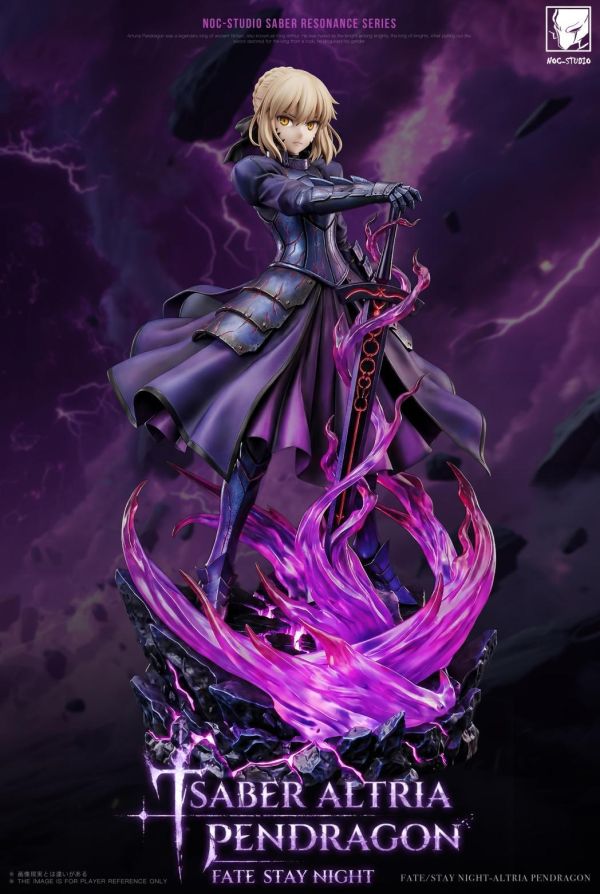 【預購】Noc 黑呆 saber Fate 心蹤,shinzou,GK,雕像,公仔,玩具,模型,一番賞,GK模型,GK雕像