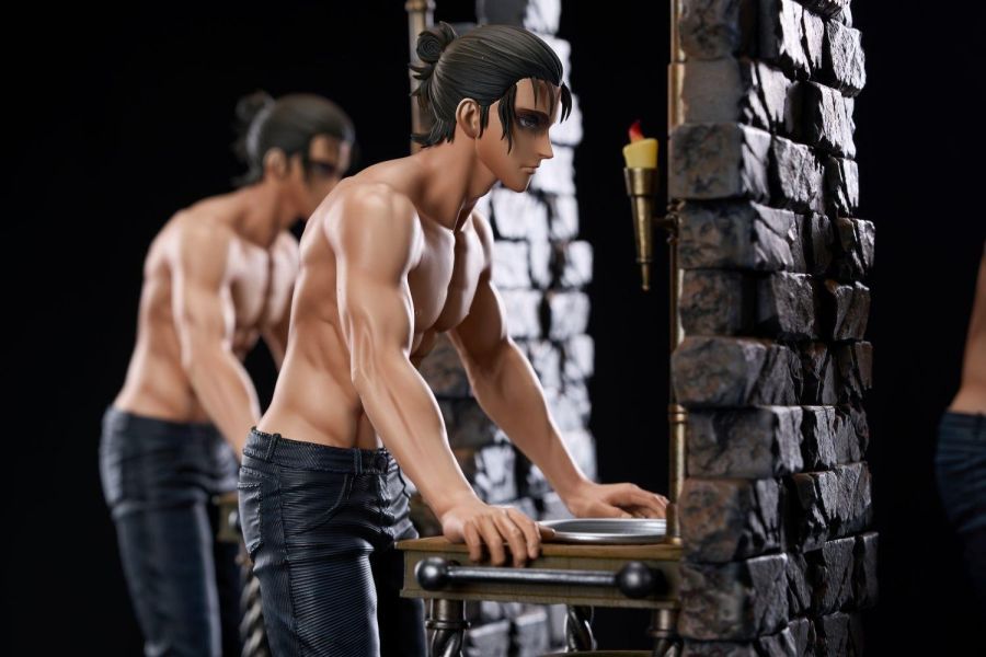 【海外現貨】坐標×Damocles 照鏡艾連 進擊的巨人 心蹤,shinzou,GK,雕像,公仔,玩具,模型,一番賞,GK模型,GK雕像